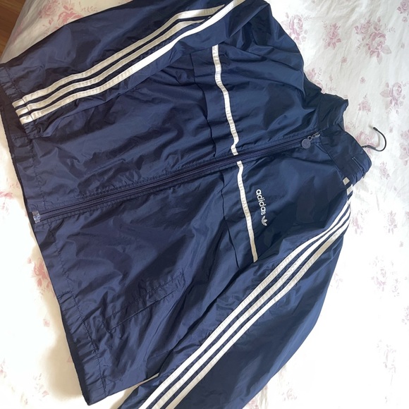 Adidas Blue unisex windbreaker - Picture 2 of 4